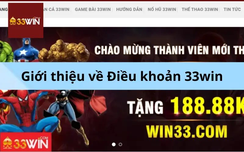 Giới thiệu về Điều khoản 33win